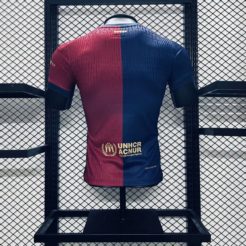 CAMISOLA BARCELONA I 24/25 HOMEM (VERSÃO JOGADOR)