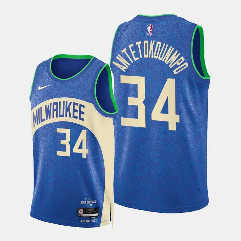 Camisola Nike Swingman Milwaukee Bucks "Antetokounmpo" N° 34