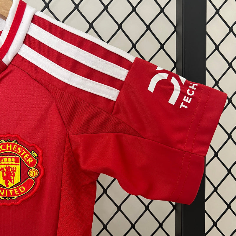 MANCHESTER UNITED I 24/25 CONJUNTO INFANTIL