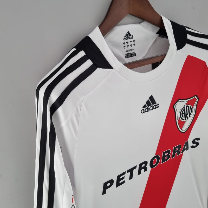 RIVER PLATE I 09/10 HOMEM (RETRO) MANGA LONGA