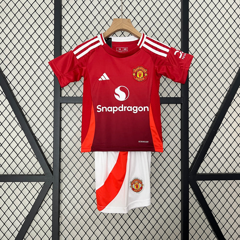 MANCHESTER UNITED I 24/25 CONJUNTO INFANTIL