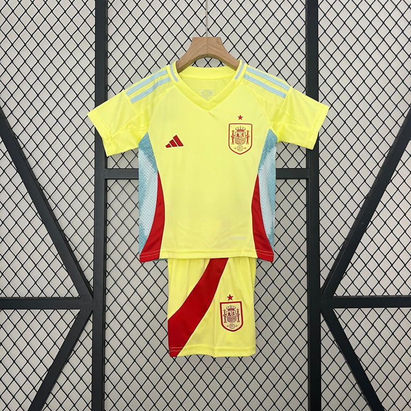 Camisola Espanha II EURO 2024 CONJUNTO INFANTIL