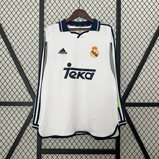 Camisola REAL MADRID I 00/01 HOMEM (RETRO) MANGA LONGA