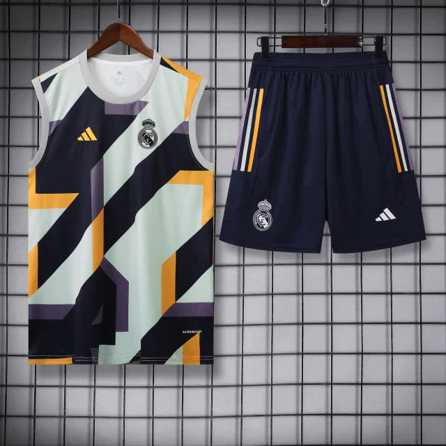 CONJUNTO SEM MANGAS REAL MADRID TREINAMENTO I 23/24 HOMEM