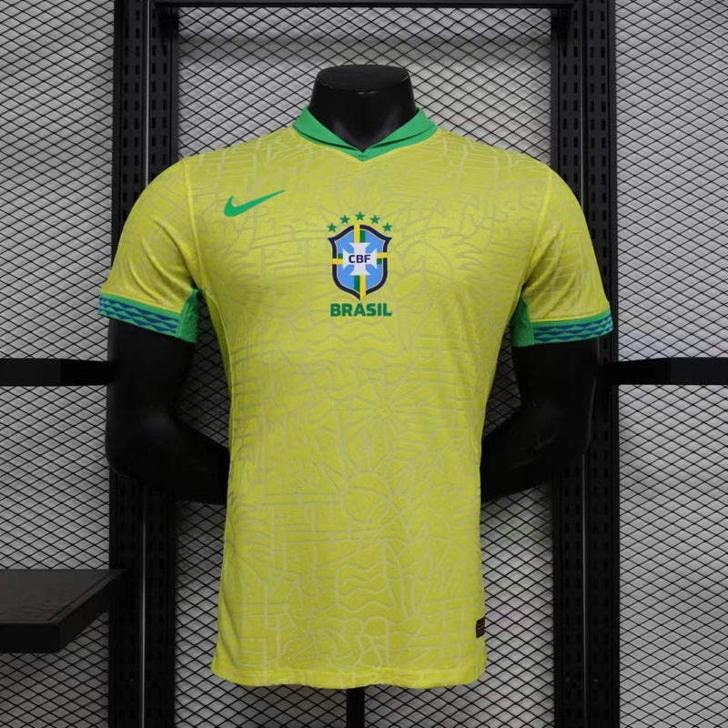 Camisola BRASIL I COPA AMÉRICA 2024 HOMEM (VERSÃO JOGADOR)