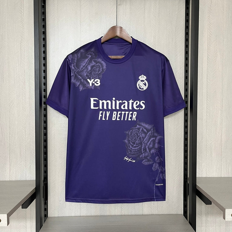 Camisola REAL MADRID Y-3 ROXO 24/25 HOMEM