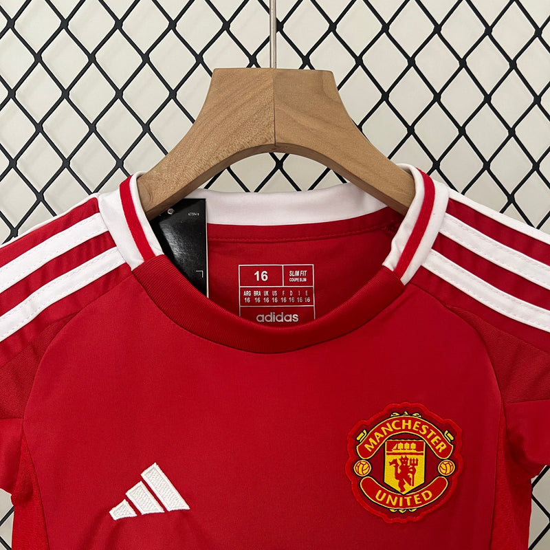 MANCHESTER UNITED I 24/25 CONJUNTO INFANTIL