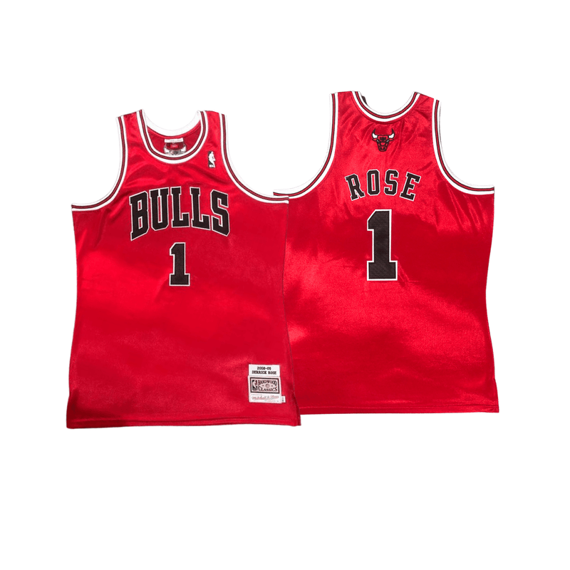 Regata Classica Mitchell & Ness Chicago Bulls "Rose" N° 1 - Center Esportes Store