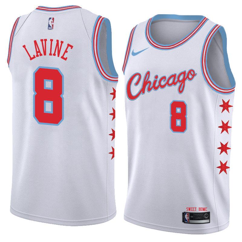 Regata Nike Swingman Chicago Bulls "Lavine" N°8 - Center Esportes Store