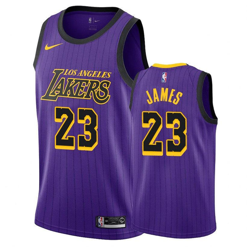 Regata Nike Swingman Los Angeles Lakers "James" N° 23 - Center Esportes Store