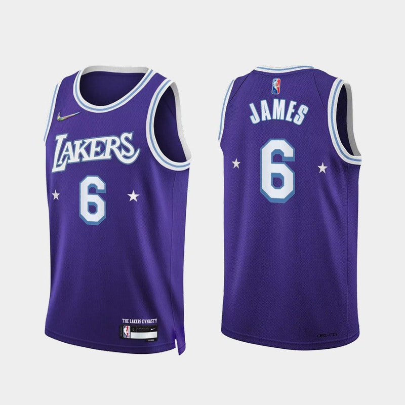 Regata Nike Swingman Los Angeles Lakers "James" N° 6 - Center Esportes Store