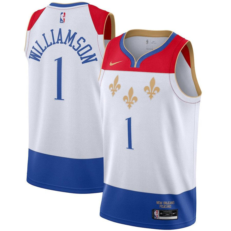 Regata Nike Swingman New Orleans Pelicans "Willianson" N° 1 - Center Esportes Store