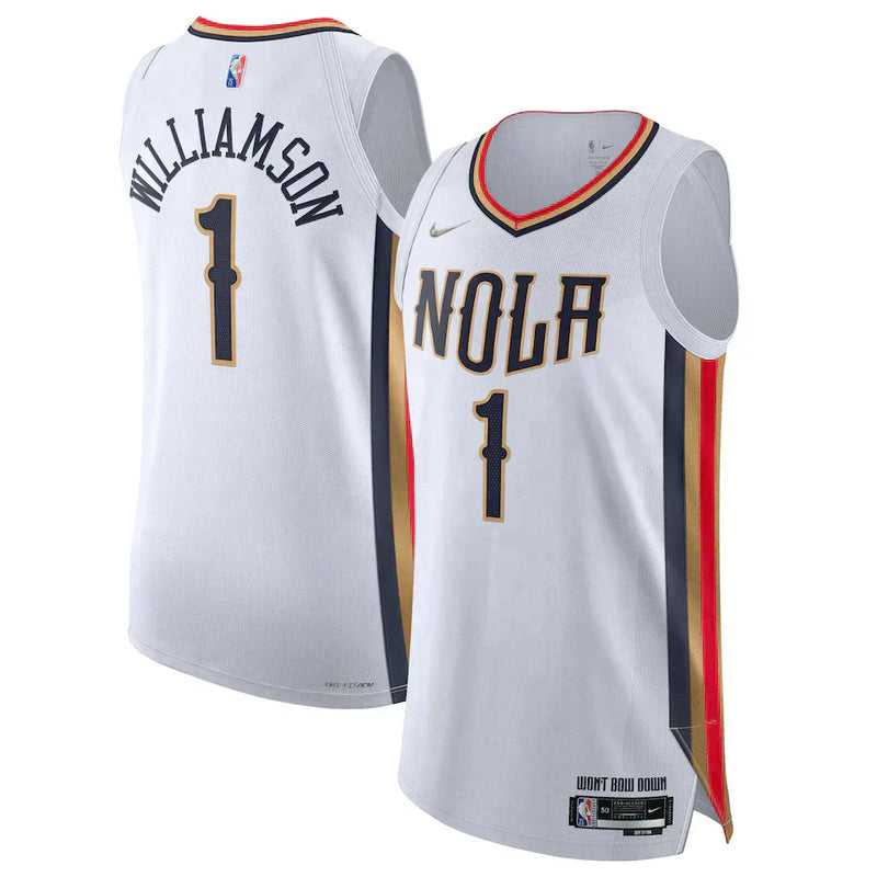 Regata Nike Swingman New Orleans Pelicans "Willianson" N° 1 - Center Esportes Store