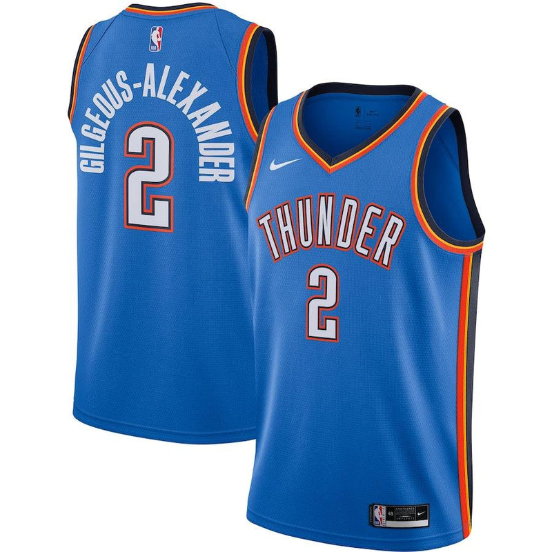 Regata Nike Swingman Oklahoma City Thunder "Gilgeous-Alexander" N° 2 - Center Esportes Store